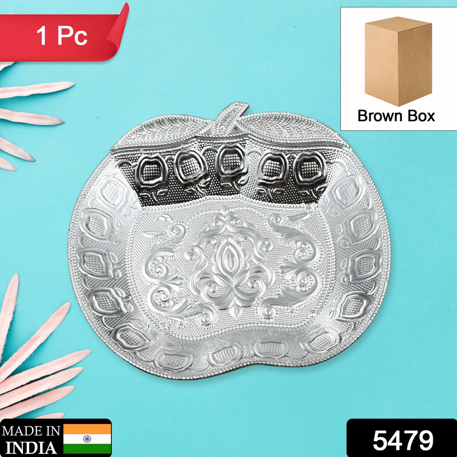5479  Decorative Mukhwas Serving Tray Serving Mukhwas Plate Fancy Candy Tray Dry Fruit Serving Tray (1 Pc Set) 5479  Decorative Mukhwas Serving Tray Serving Mukhwas Plate Fancy Candy Tray Dry Fruit Serving Tray (1 Pc Set)